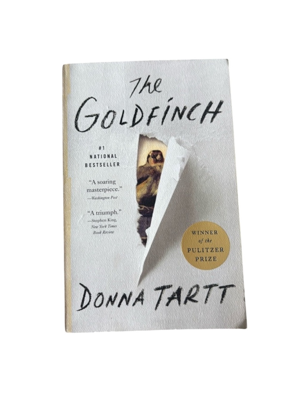 3/$20 The Goldfinch Donna Tartt (1st Paperback Edition/1st Printing) novel book
